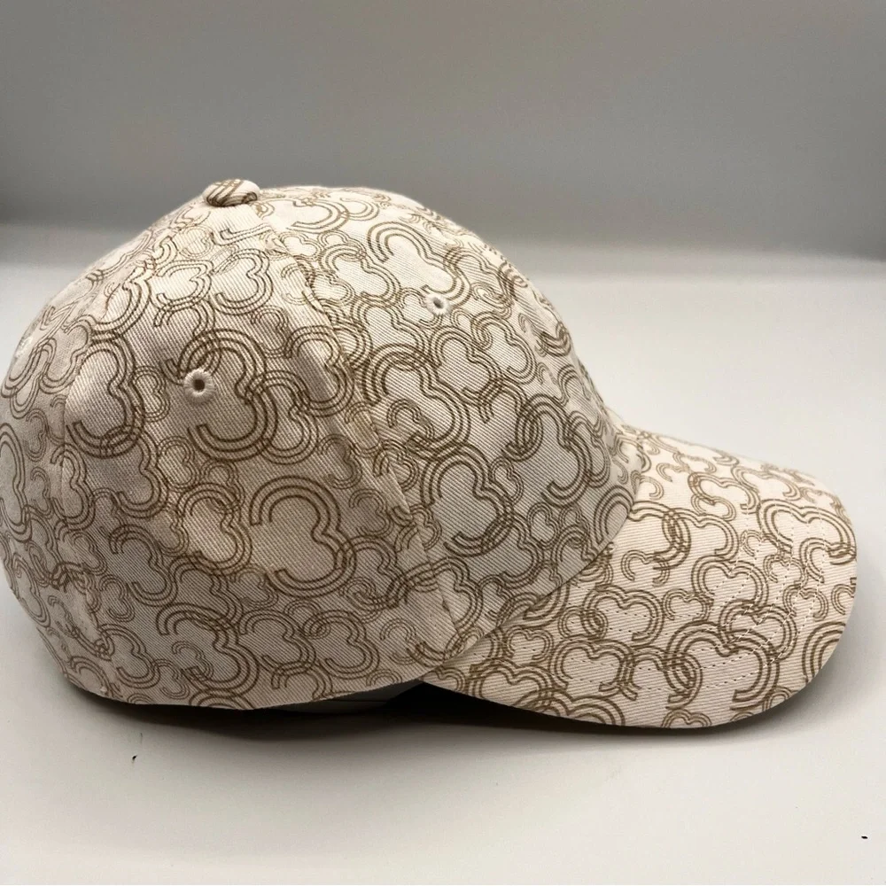 Adidas‎ Gold Women’s Par 3 White 3 Print SnapBack Dad Baseball Cap Hat New